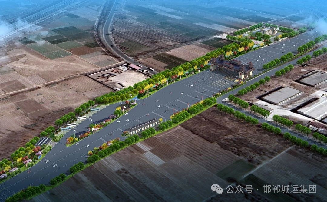 【工程施工】邯郸东收费站改扩建工程主线路面顺利完成摊铺，取得阶段性成果